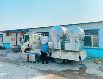 1600L\1200L真空滾揉機(jī)，700L電加熱夾層鍋，發(fā)貨河南